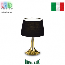 Настільна лампа/абажур Ideal Lux, метал, IP20, латунь/чорний, LONDON TL1 SMALL OTTONE. Італія!